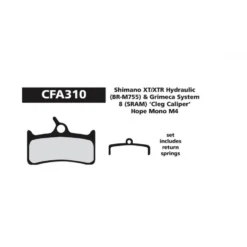 Pastillas Disco EBC Hope M4 CFA310