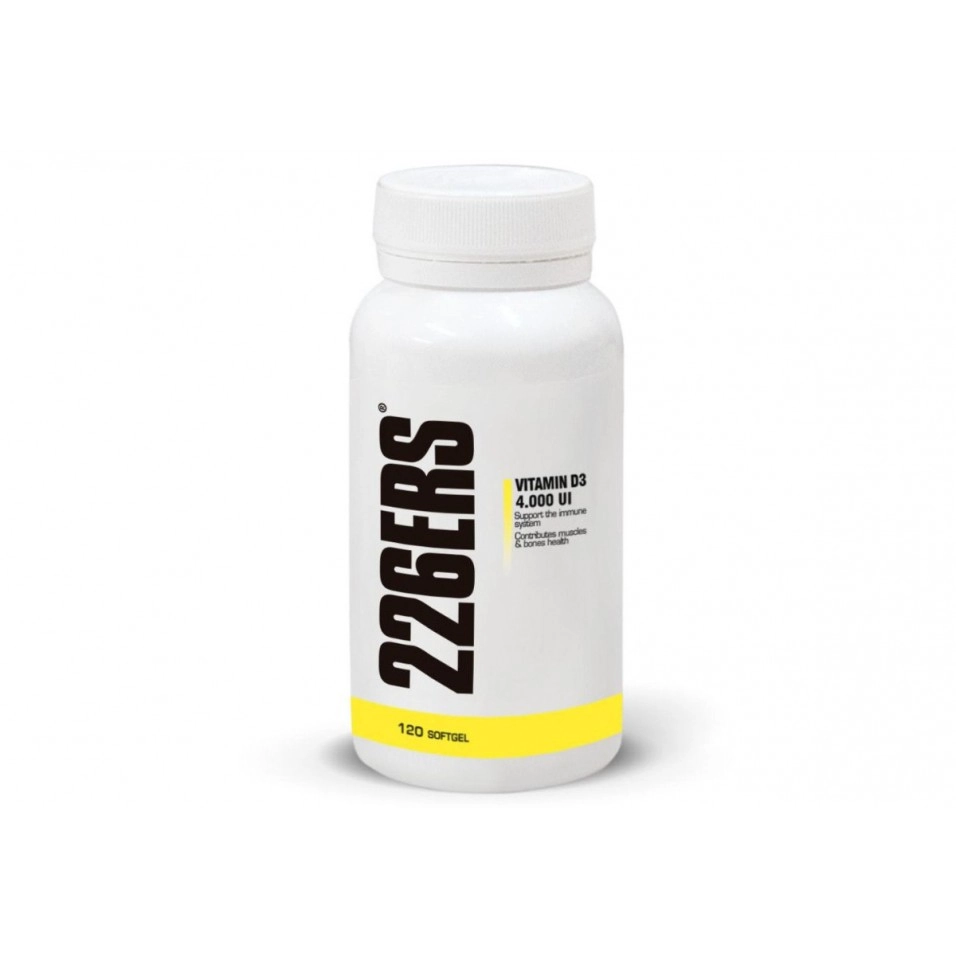 Suplemento 226ers Vitamina D3 4000Ui (120 Capsulas) 1 Suplemento 226ers Vitamina D3 4000Ui (120 Capsulas)